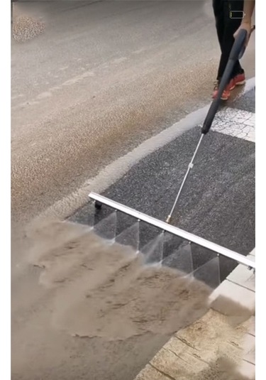 Ayt Tazyikli Yol Yıkama Aparatı Halı Yıkama Aparatı 7 Bölmeli Basınçlı Yıkama Aparatı