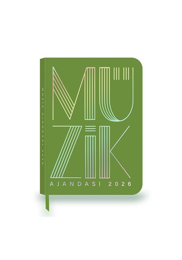 2026 Müzik Ajandası Açık Yeşil