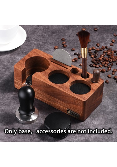 Treelf Ceviz Espresso 54mm Espresso Makinesi Için Sıkıştırma Kahverengi Diğer