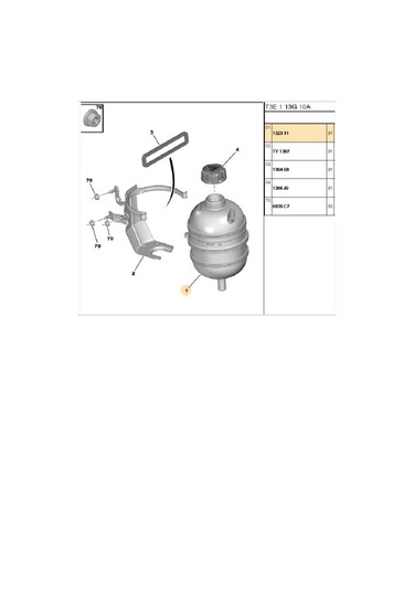 Yedek Su Deposu 206 343935-spk220-132311