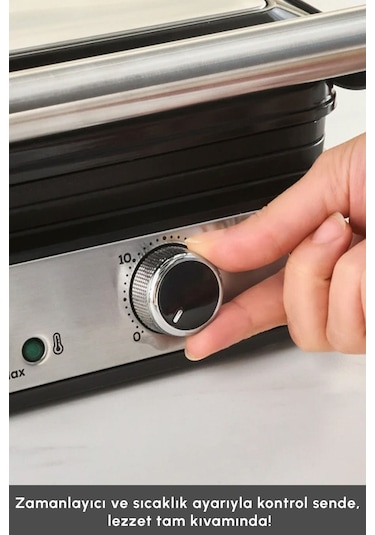 Karaca Toastmate Grill 2000 W 6 Dilim Izgara Tost Makinesi