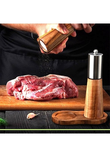 Dancemonkey Pratik Mutfak Paslanmaz Çelik Karabiber Öğütücü-kahverengi Kahverengi