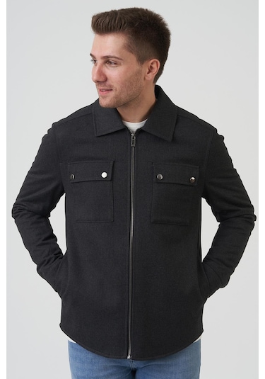 White Stone New York 58161 Slim Fit Mont Antrasit.-Antrasit White Stone New York 58161 Slim Fit Mont Antrasit.-Antrasit