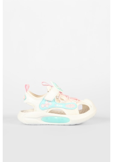 Vicco Rocket Çocuk Okul Öncesi Işıklı Sandalet Beyaz