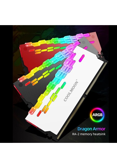 Suntek Soğutucu Radyatör Argb Kabuk Isı Emici Serpme Beyaz