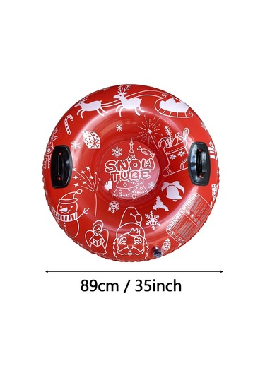Homyl Şişme Kar Tüpü Yeni Yıl Kızağı Için Şişme Kızak Çok Renkli