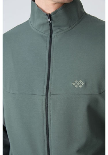 Tommy Life Haki Pamuklu Kalın Yumuşak Dokulu Comfort Fit Basic Erkek Eşofman Takım - 85260 Haki