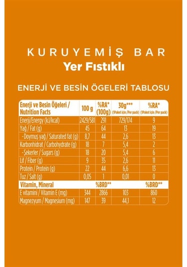 Fellas Kuruyemiş Bar Deneme Paketi X 6