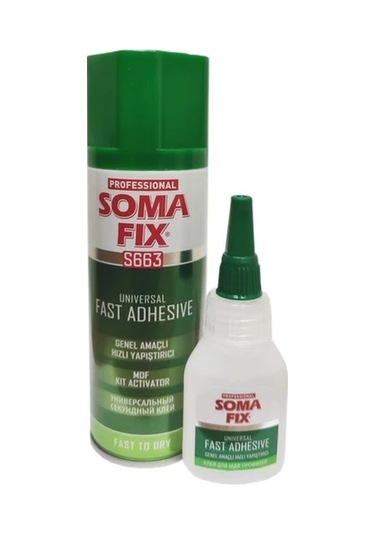 Somafix Genel Amaçlı Hızlı Yapıştırıcı S663 - 200Ml + 50Gr