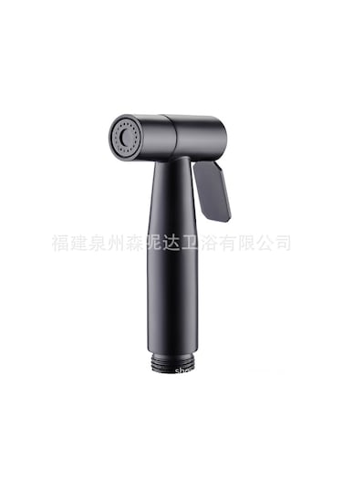 Yifomall Siyah 304 Çelik Tuvalet Spreyi Seti - 1.5m Genişletilebilir Boru + Çivi Olmayan Tutucu, Ev Temizliği Ve Kadın Bakımı İçin Kolay Kullanım