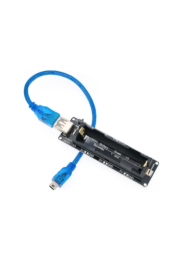 Robiz 18650 Pil Şarj Kartı V3 Lion Lityum Batarya Güç Kaynağı Powerbank