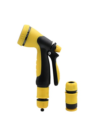 Hegi 8 Fonksiyonlu Bahçe Sulama Tabancası Seti