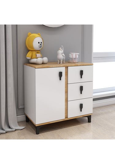 Patiko Rose Bebek Odası Takımı Meşe