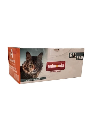 Animonda Seri 2 Yaşlı Kedi Konservesi 6'lı