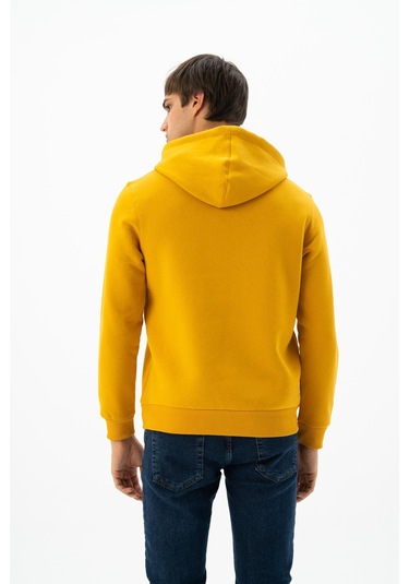 Arma Erkek Kanguru Cepli Kapüşonlu Sweatshirt K24254928801 Sarı Arma Erkek Kanguru Cepli Kapüşonlu Sweatshirt K24254928801 Sarı