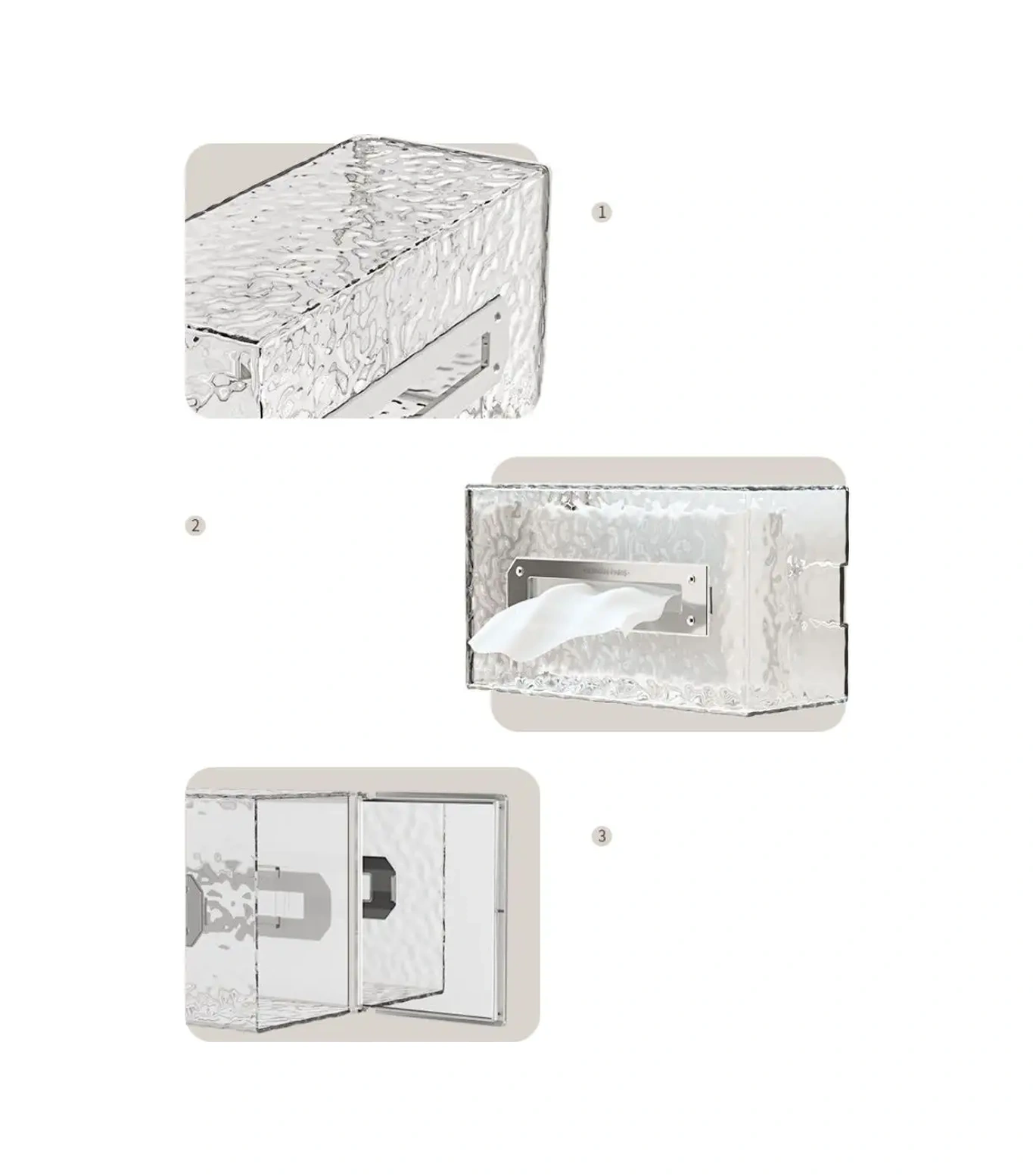 Home For Love Masa Ve Duvar İçin Dekoratif İç Mekan Peçetelik 158976497 Beyaz