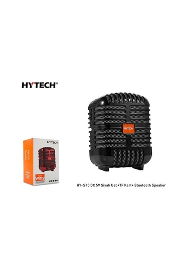Hytech HY-S40 DC 5V Bluetooth Speaker Siyah Usb+TF Kart