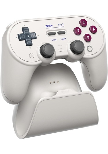 8bitdo Pro 3 Tmr Joystick Hall Effect Triggers Bluetooth Controller Nintendo Switch Kablosuz Oyun Kolu , Pc, Macos, Android, Steam & Raspberry Pi G Classic Edition