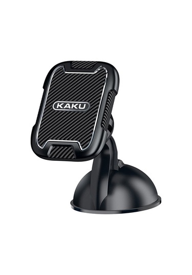 Luckysouk Kakusiga Ksc-426c Mantu Serisi Emme Kupası Araba Telefon Tutucu Çimlenebilir Manyetik Cep Telefonu Standı Siyah Yok Havalandırma 52monl