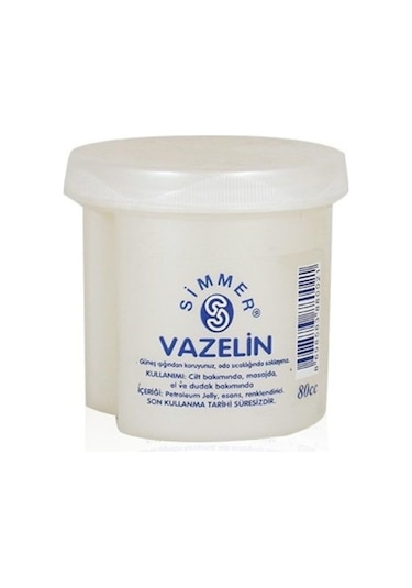 Vazelin 80 Cc Simmer Vazelin Sade Renksiz