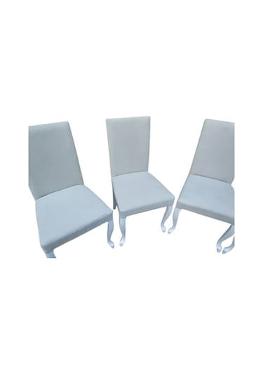 Bengimobilya Sandalye Giydirme Terletmez Keten Kumaş Kayın Torna Aslan Ayak P