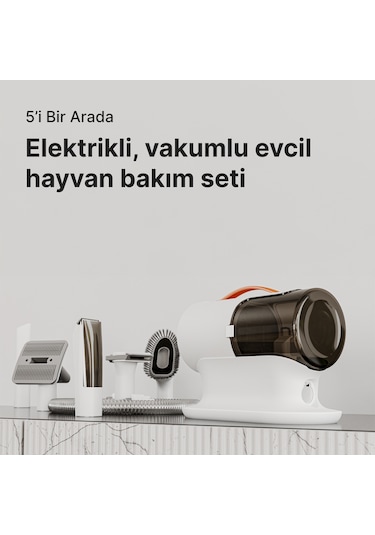 Xenon Smart 5'i 1 Arada Evcil Hayvan Tüy Bakım Seti