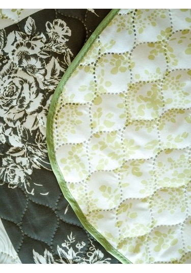 Marianna Elegant 200x220 Yatak Ve Kanepe İçin Örtü 65488823 Yeşil