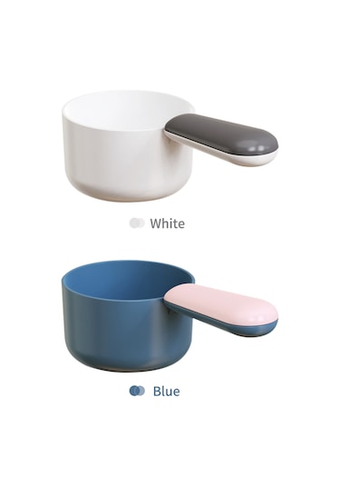 Samdoo Kedi Köpek Besin Ölçü Kaşığı, 100g Kapasite, Plasti K Malzeme, Ev Ve Dışarıda Kullanımı, Doğru Beslenme İçin Ölçüm Spoonu Beyaz