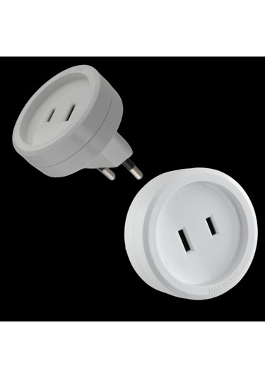 Türk Fişi - Amerikan Tip Fişe Çevirici Seyahat Adaptörü Amerika Fişi Priz Dönüştürücü Amerika Fişi Amerikan Fiş