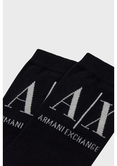 Armani Exchange Bayan Çorap 946020 Cc401 00020 Siyah Siyah Armani Exchange Bayan Çorap 946020 Cc401 00020 Siyah Siyah