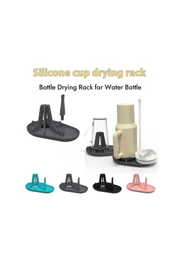 Suntek Kahve Kupa Su Bardak Rafı Taşınabilir Şişe Siyah