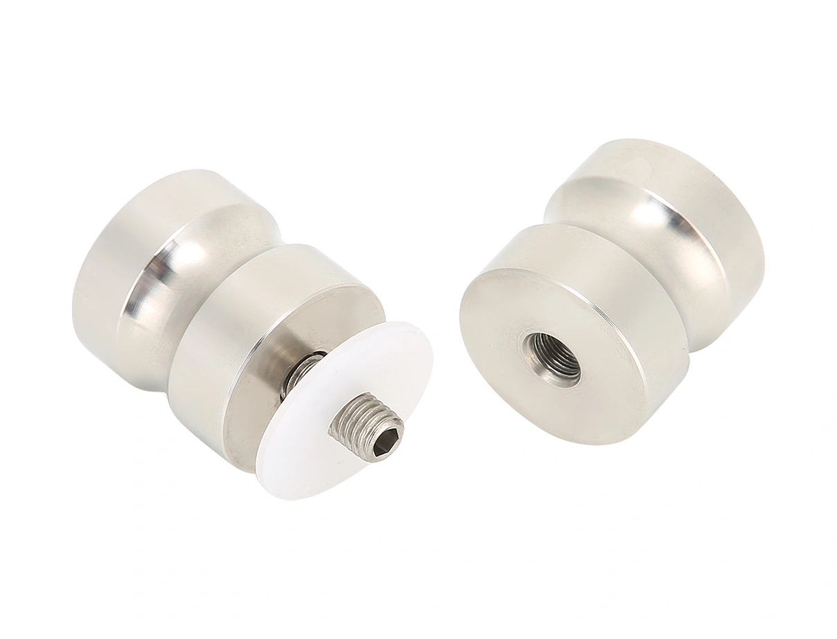 Geeroyoo 304 Paslanmaz Çelik Banyo Cam Kapı Kolu - Tek Delikli, Anti-korozif, Ev Ofis Kayar Kapılar İçin Pratik Aksesuar Diğer