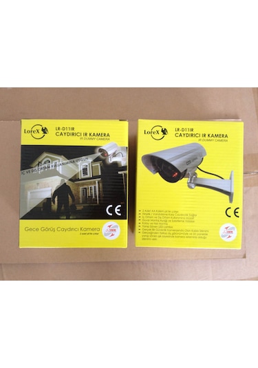 Robotix Gece Görüşlü Görünümlü Ir Caydırıcı Güvenlik Kamerası