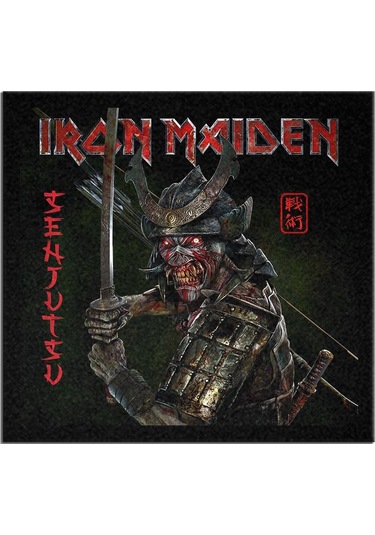 Iron Maiden Senjutsu Albüm Arma Peç Patch Yama Çok Renkli