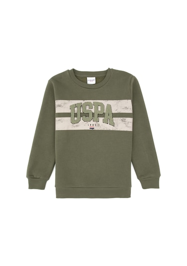 U.s. Polo Assn. Erkek Çocuk Haki Pijama Takım 50318683-vr027 Haki