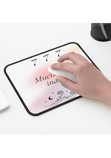 777 Şanş Sayı Tasarımlı 33x28 Cm Mousepad Kaymaz Taban Rahat Konforlu Mouse Pad
