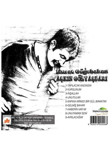 Murat Göğebakan - Aşkın Gözyaşları Cd