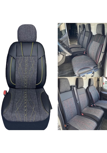 Araca Özel Ford Transit 2014-2026 Model Uyumlu 2+1 Koltuk Kılıfı
