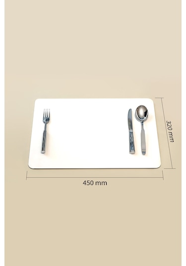 Dekoratif Baskılı Keçe Amerikan Servisi, Supla 2'Li Servis Takım  -380 Çok Renkli