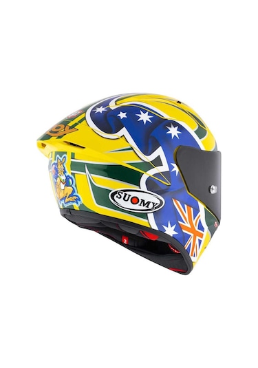 Suomy S1-Xr Gp Troy Baylıss Edıtıon 2005 Kapalı Kask Sarı - Mavi