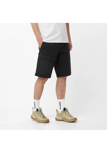 Salomon Outerpath Utılıty Short M Deep Black// Erk Şort Lc2212700 Siyah