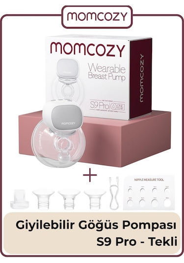 Momcozy S9 Pro Kablosuz Göğüs Pompası ( Tekli )