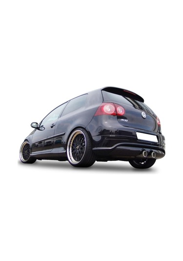 Volkswagen Golf 5 2003-2009 R32 Arka Tampon Eki - Difüzör Plastik