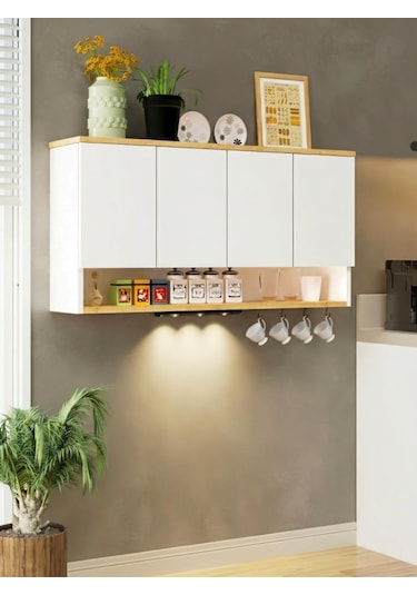 Kuzeylife Alvora Dolap Askılı Led Aydınlatma Beyaz