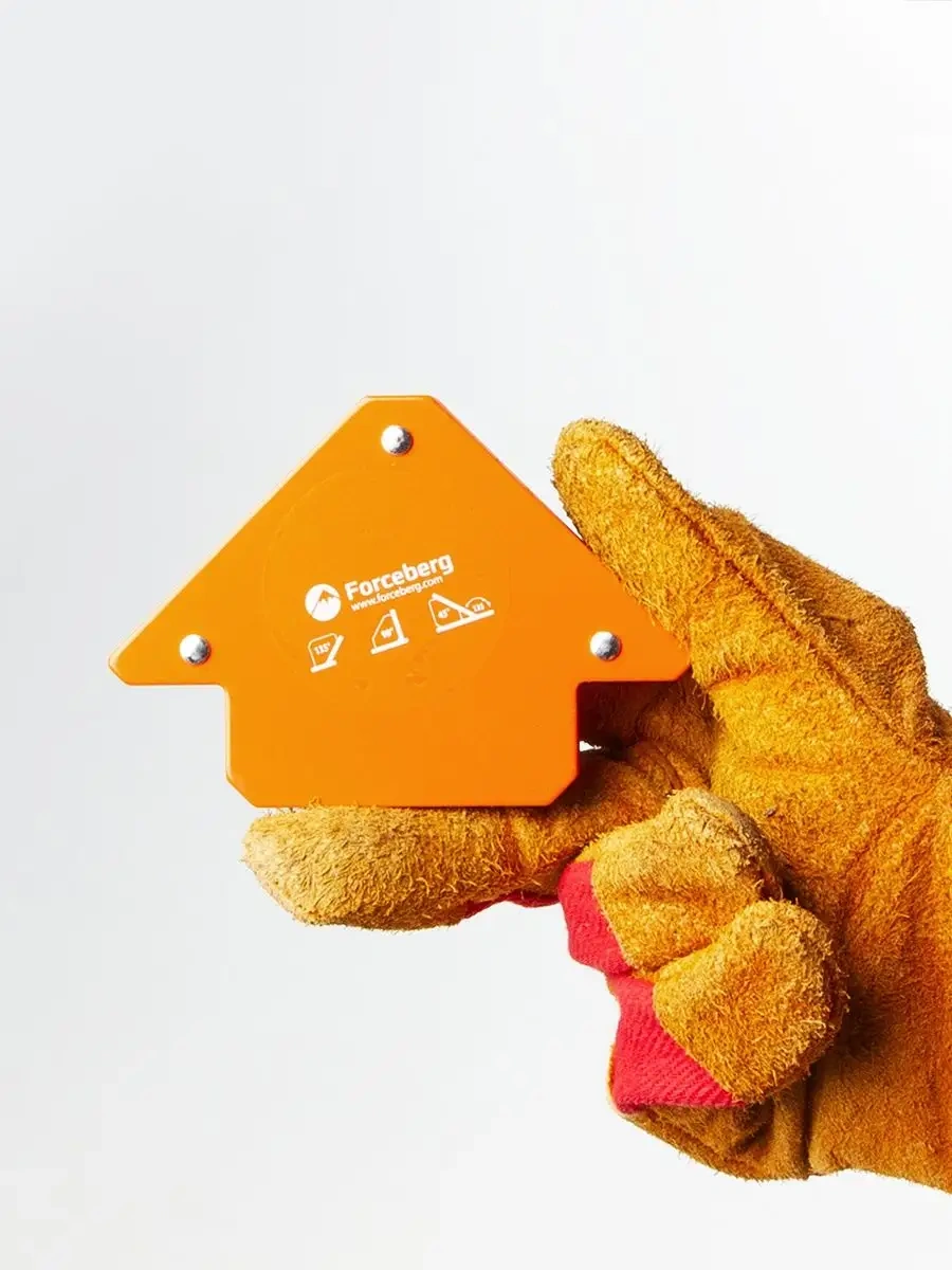 Forceberg Kaynak İçin Manyetik Köşe Aparatı, 11 Kg'a Kadar 5272319 Turuncu