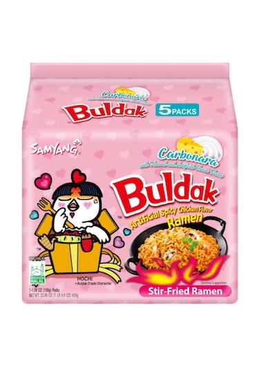 Carbonara Buldak Ramen 5'li