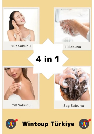 Doğal Güzel Kokulu İpeksi Parlak Görünüm Onarıcı Keçi Sütlü Ballı Sabun 3 Adet