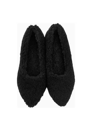 Age Of Innocence Gia Lüks Shearling Kürklü Kadın Ayakkabı Bot Siyah
