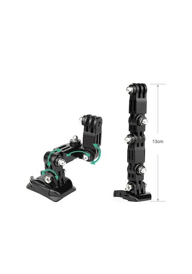 Fimtech Aksiyon Kameralara Uyumlu Ayarlanabilir J Hook Uzun Model