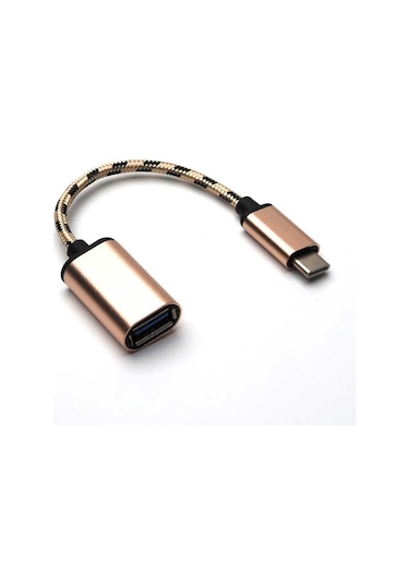 Kablolu Metal Type-C Otg